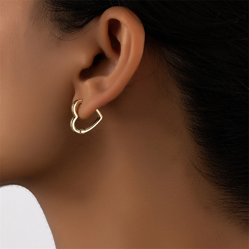 Heartfelt Metal Earrings from Planderful's Vienna Verve Collection