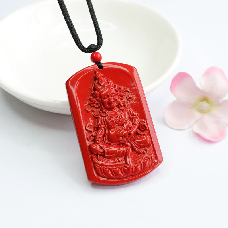 Vermilion Sand God of Wealth Pendant