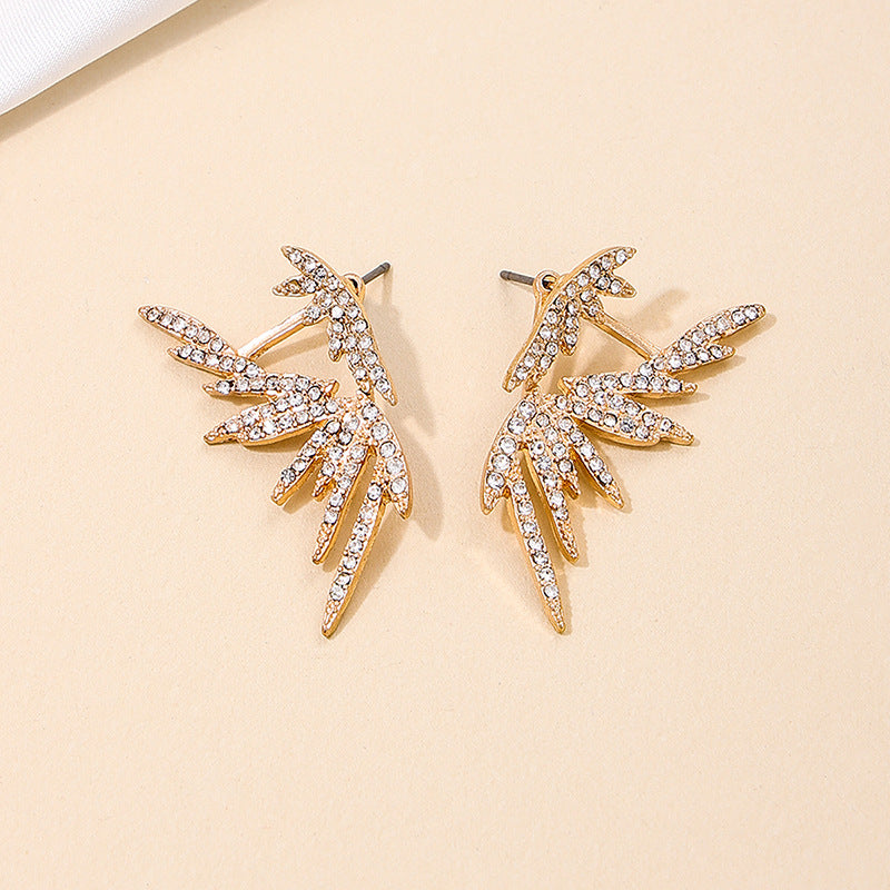 Enchanting Angel Wing Earrings by Planderful - Vienna Verve Collection