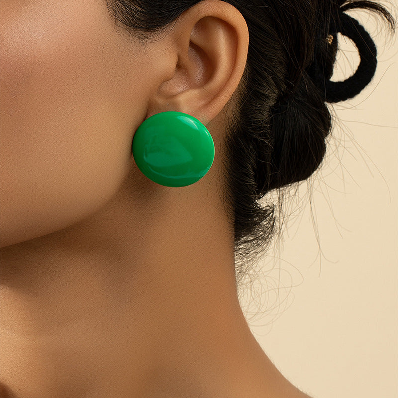 European & American Wood Lacquer Earrings - Vienna Verve Collection Earrings