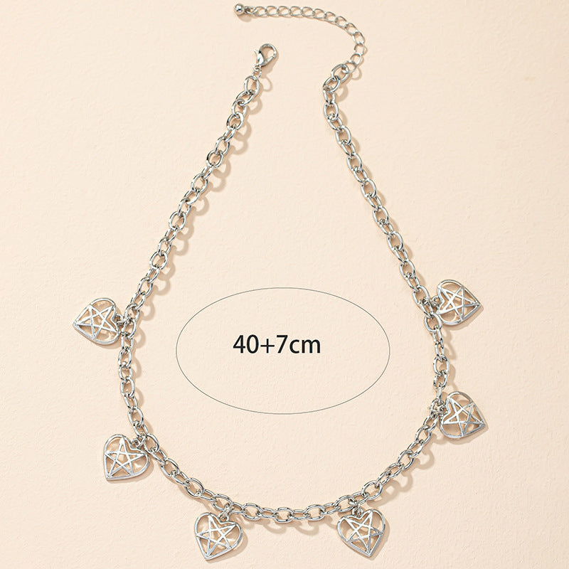 Five-Star Pendant Necklace - Vienna Verve Collection