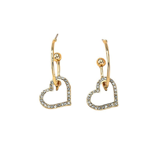 Elegant Metal Earrings from Vienna Verve Collection