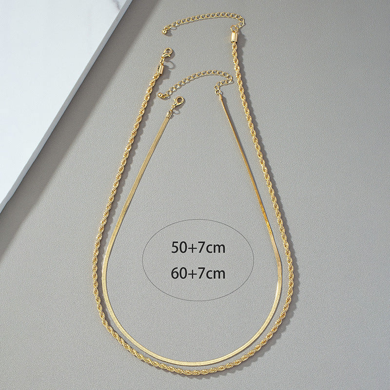 Cold Style High-Quality Clavicle Chain - Vienna Verve Collection