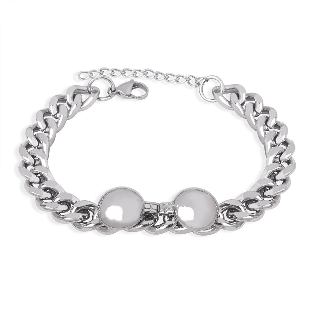 Luxurious Niche Design Titanium Steel Bracelet - Planderful Everyday Genie