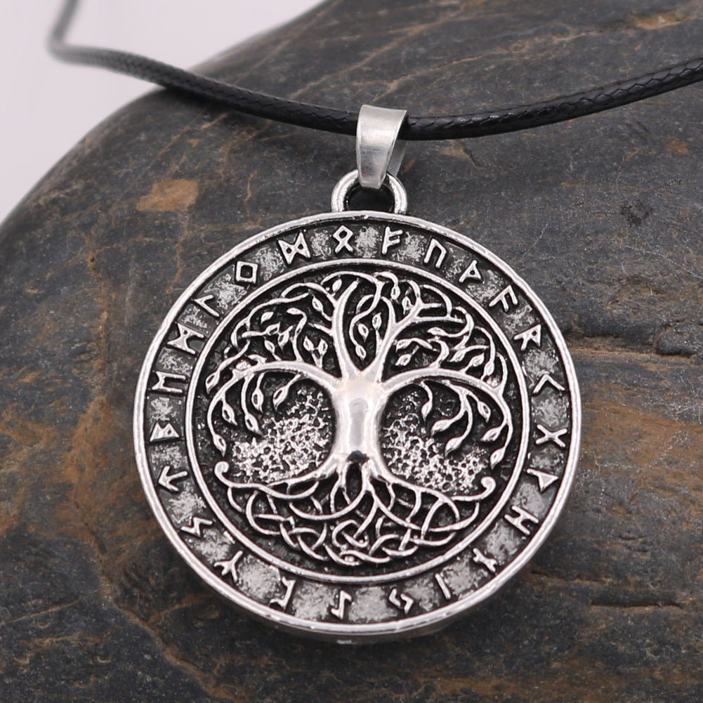 Mystical Norse Legacy Metal Necklace - Wholesale for Men