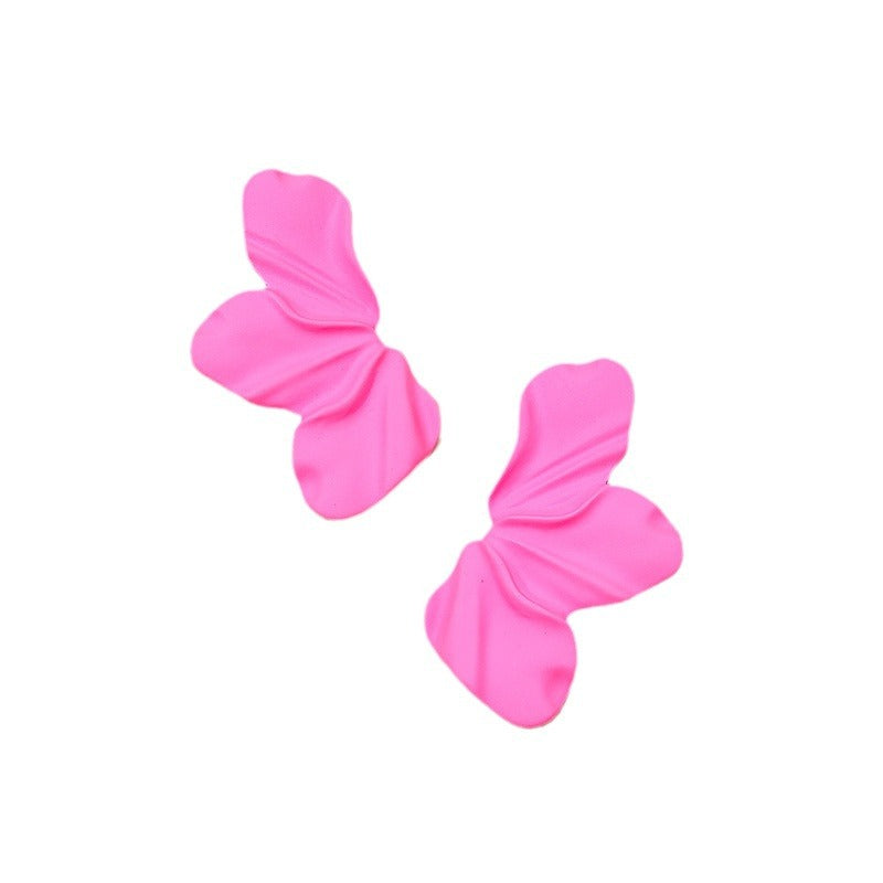 Exaggerated Floral Earrings with Sweet Fashion Design - Planderful Vienna Verve Collection