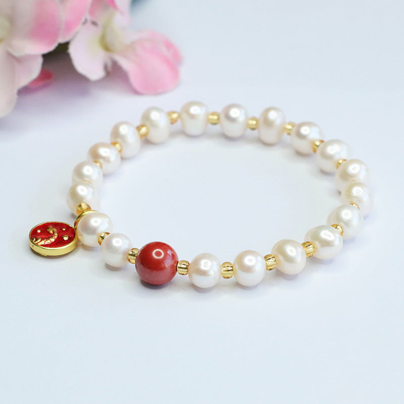 Emperor's Sand Freshwater Pearl Bracelet