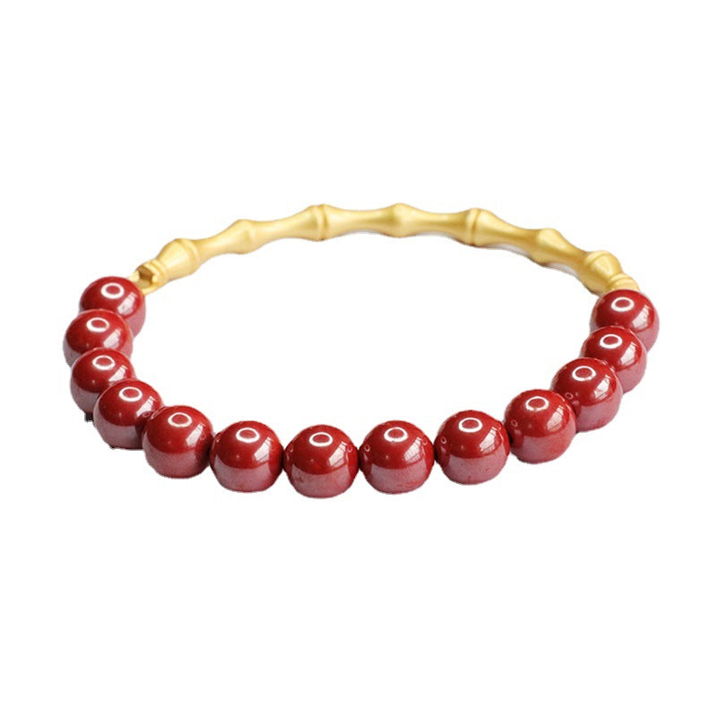 Golden Bamboo Vermilion Sand Bracelet