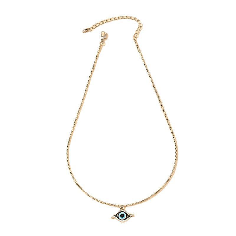 Devil's Eye Pendant Necklace - Vienna Verve Collection