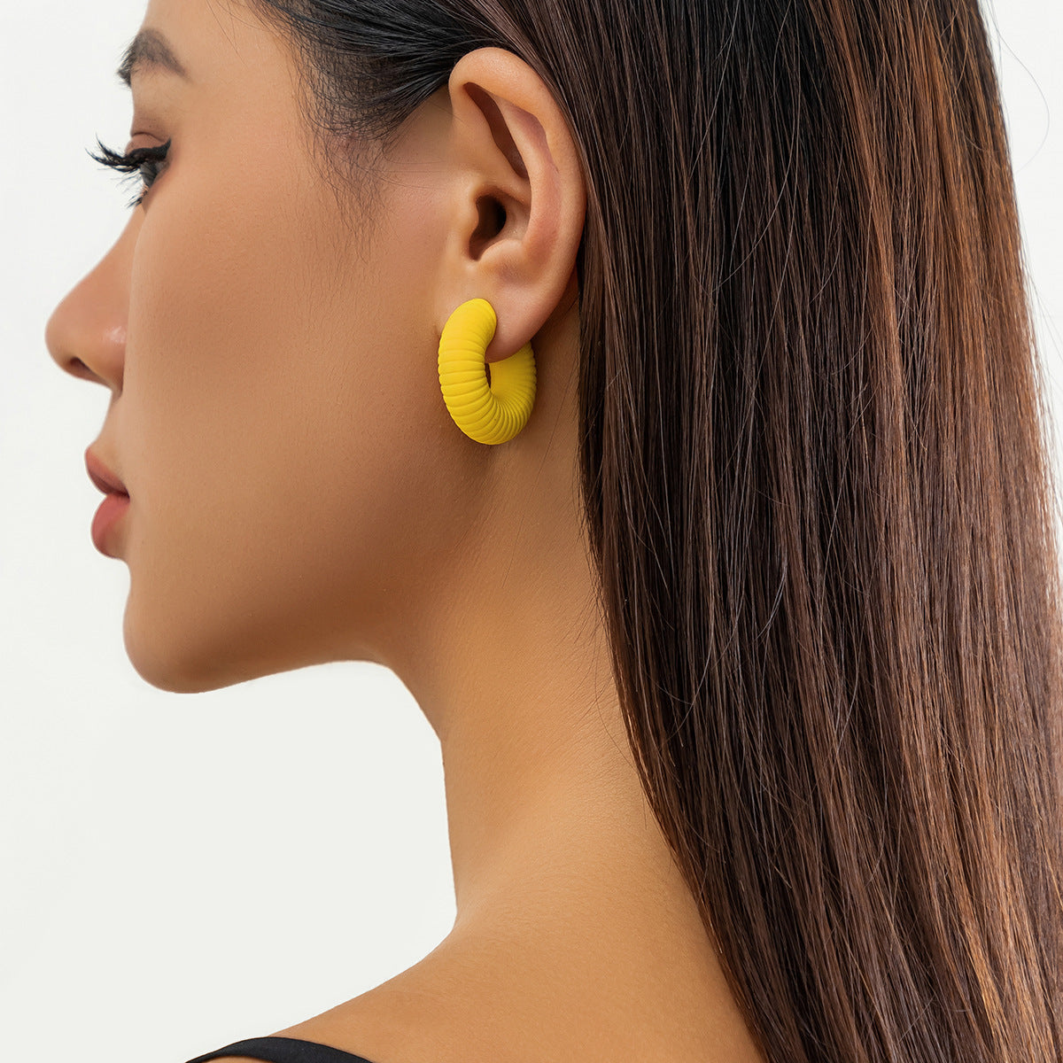 Exquisite Single-Sell Cross-border Color Thread Ear Clip with Chic Design