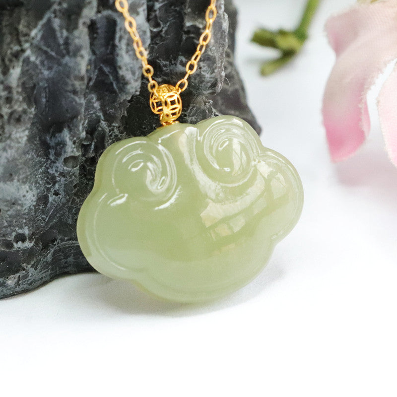 Hetian Jade Ruyi Necklace: A Symbol of Fortune and Elegance