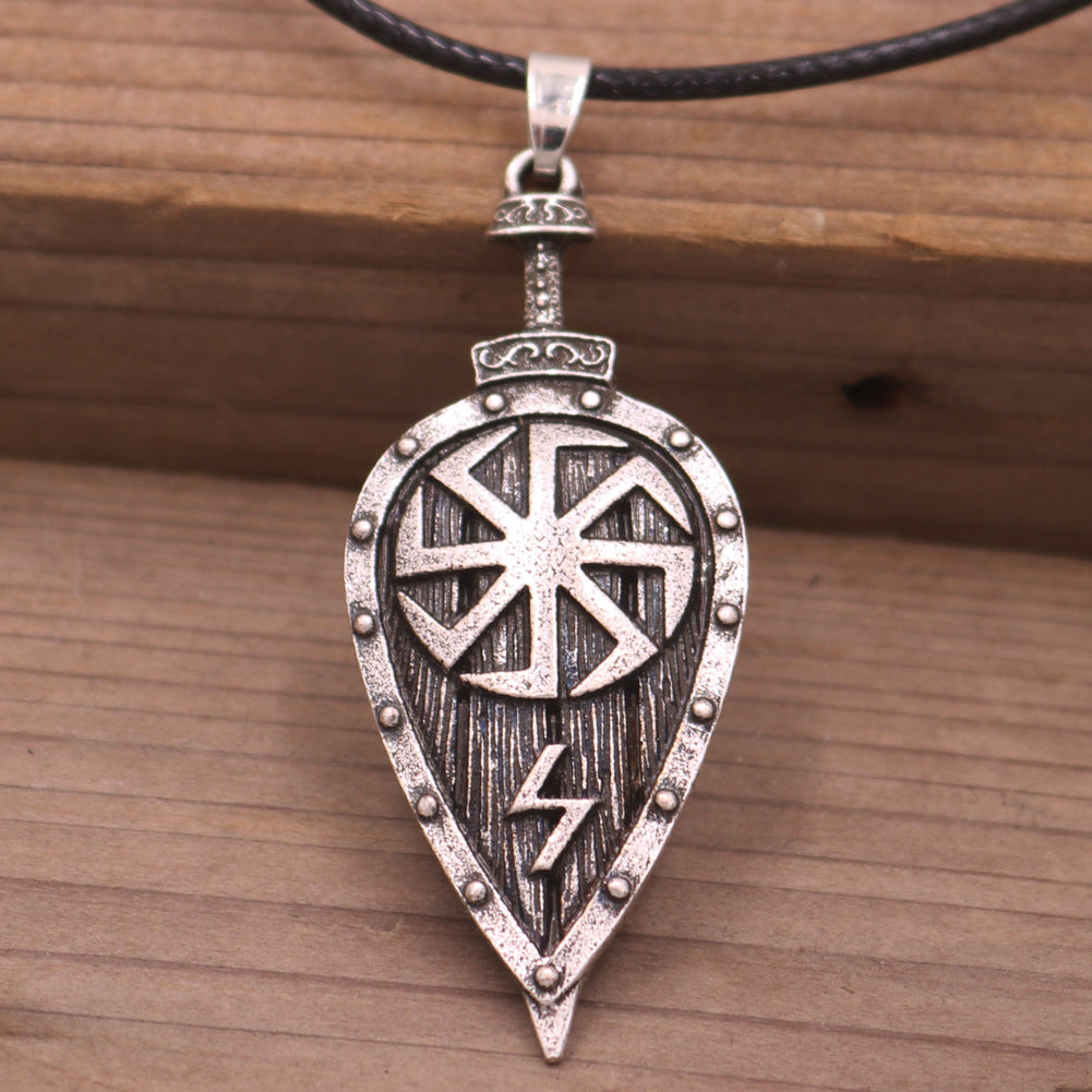 Viking Rune Pendant Necklace - Norse Legacy Collection