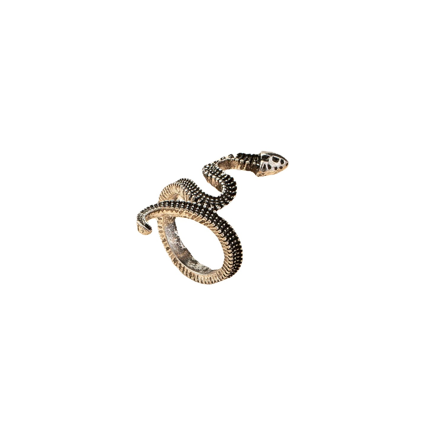 Vintage Snake Statement Ring - Exquisite Handcrafted European Chic