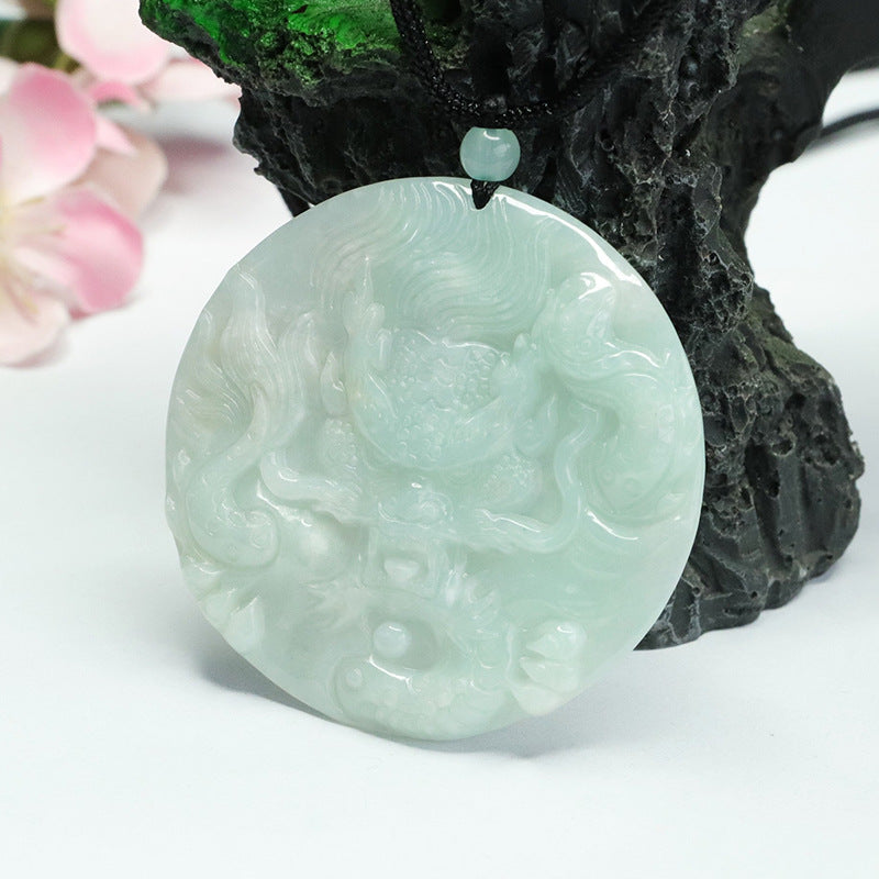 Jade Dragon Pendant from Fortune's Favor Collection