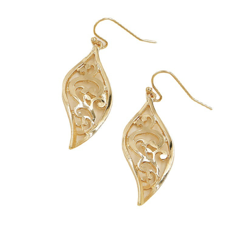 Summer Chic Metal Statement Earrings - Vienna Verve Collection