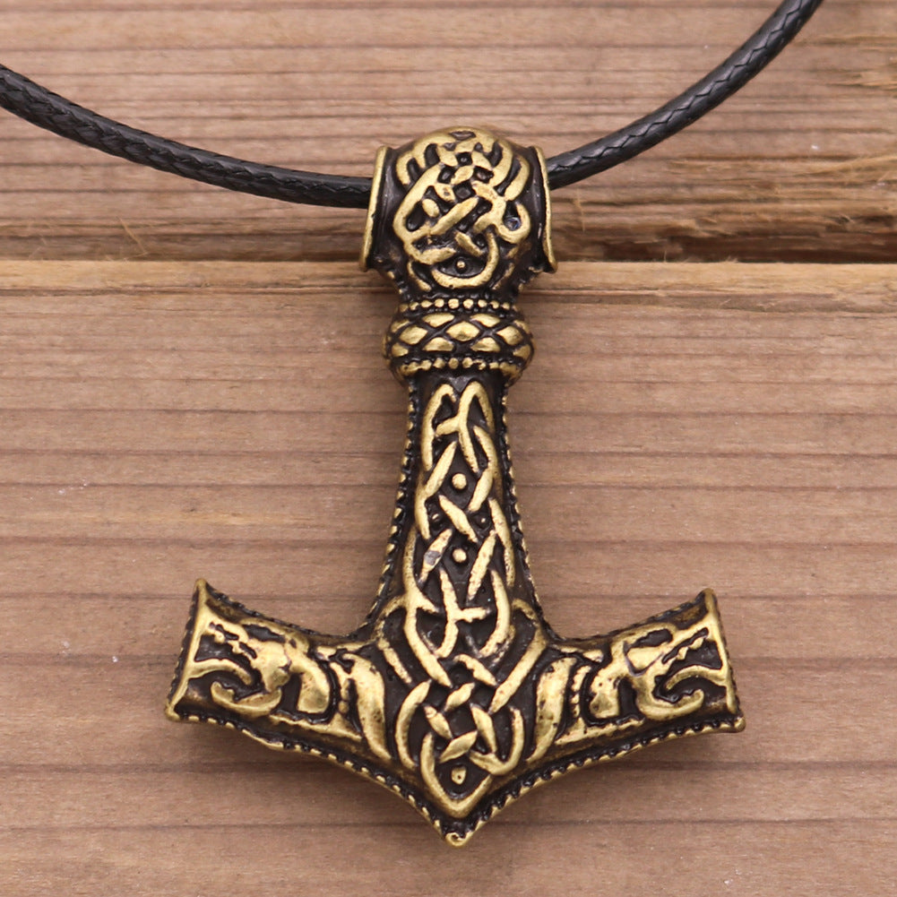 Viking Raytheon Hammer Necklace - Norse Legacy Series