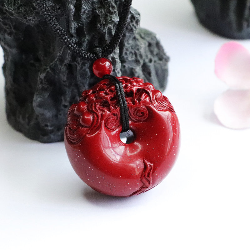 Pixiu Cinnabar Prosperity Pendant