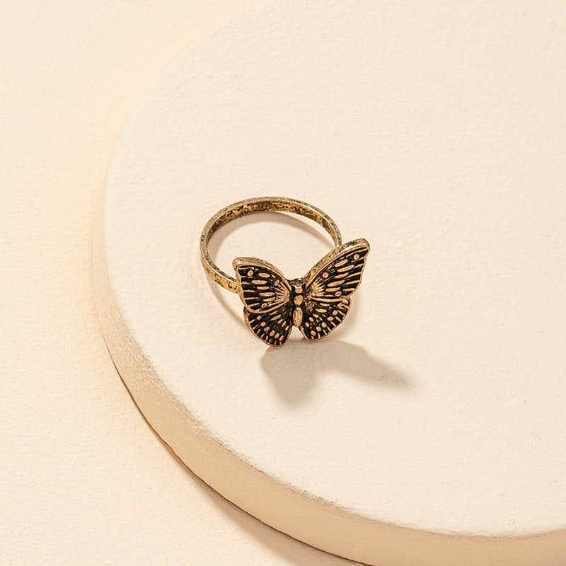 Butterfly Retro Ring - Vienna Verve Collection