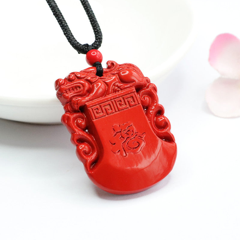 Red Sand Pixiufu Prosperity Blessing Pendant