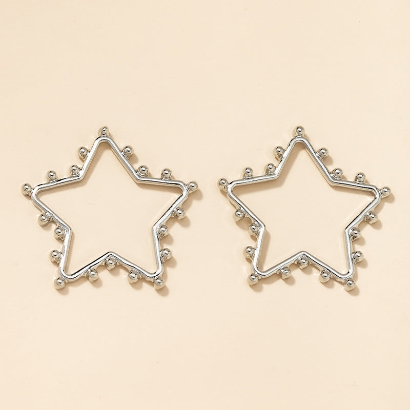 Exaggerated Star Earrings - Vienna Verve Collection