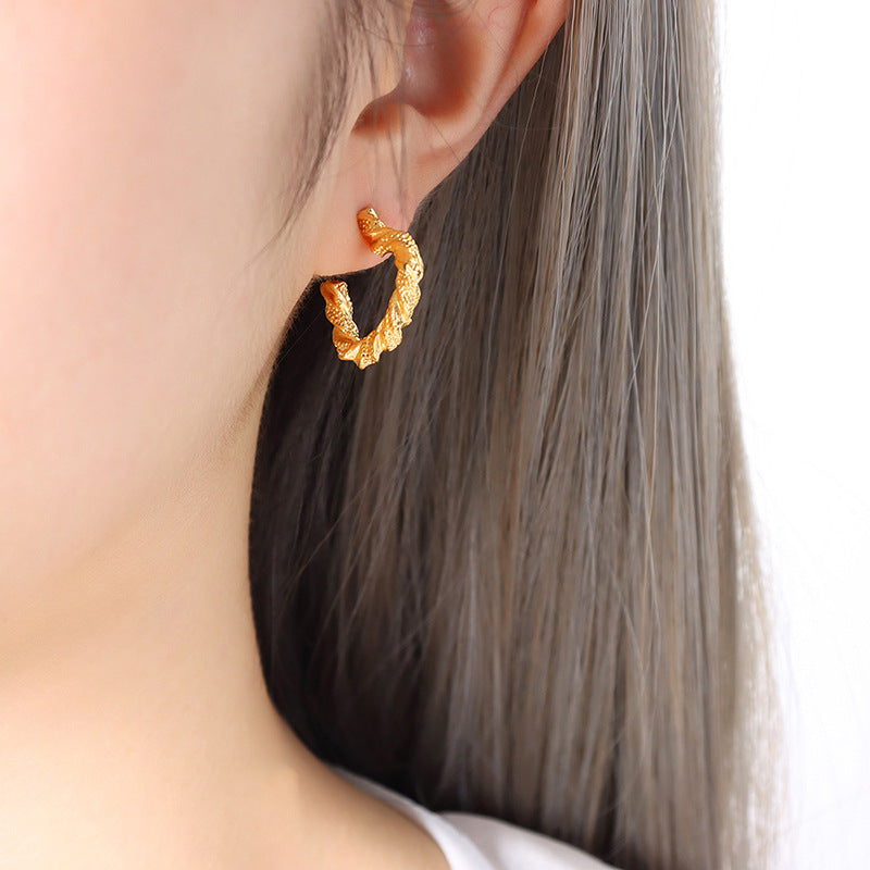 Geometric Twisted Polygon Earrings with a Personal Touch