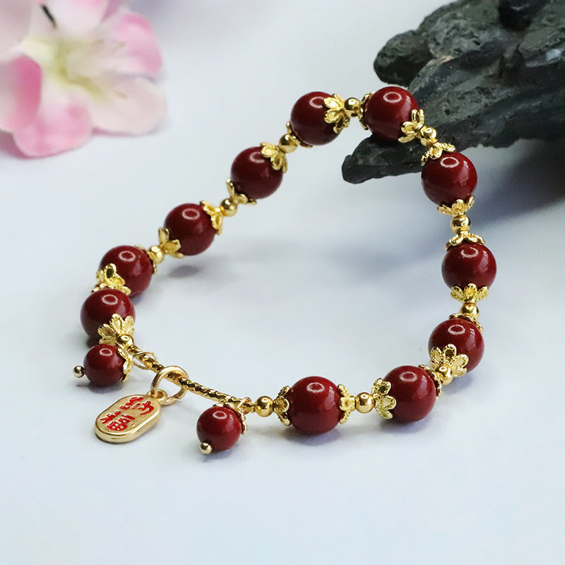 Cinnabar Blessing Bracelet