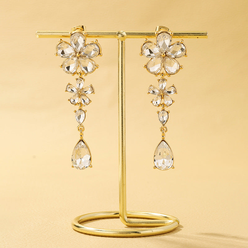 Exquisite Floral Earrings - Vienna Verve Collection by Planderful