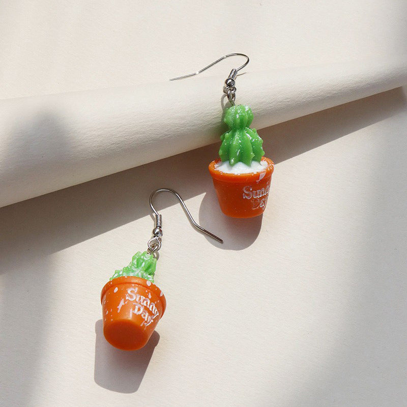 Cactus Charm Earrings from the Vienna Verve Collection