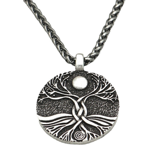 Norse Legacy Metal Necklace for Men with Unique Designs