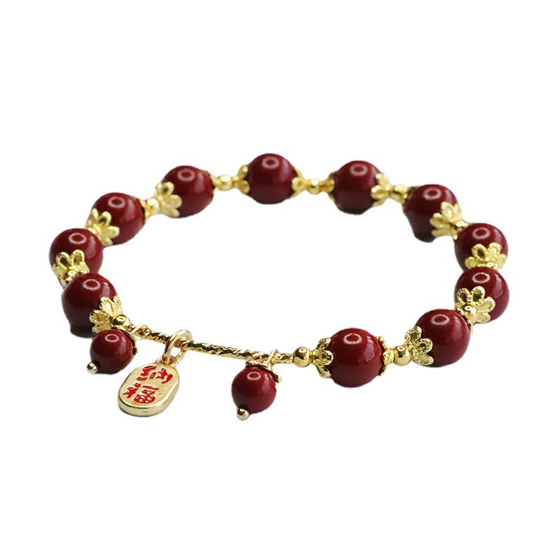 Cinnabar Blessing Bracelet