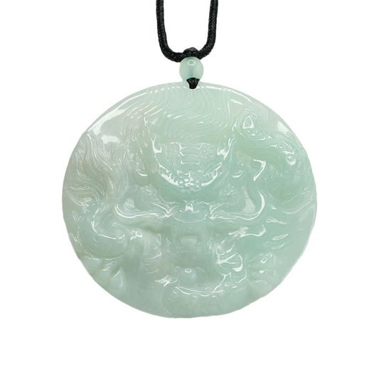 Jade Dragon Pendant from Fortune's Favor Collection