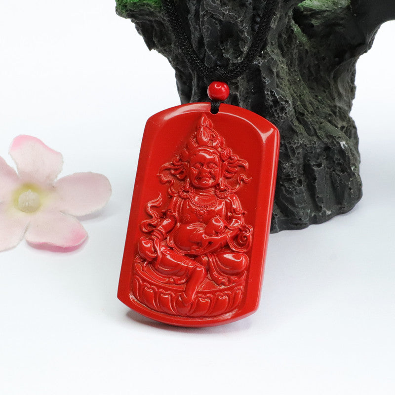 Vermilion Sand God of Wealth Pendant