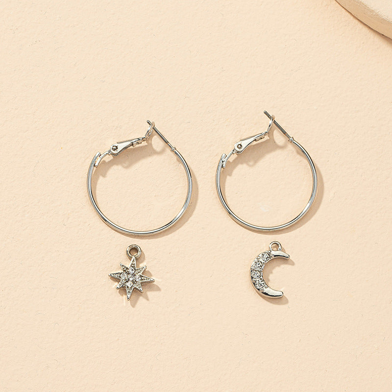 Luxe Lunar Earrings from Vienna Verve Collection