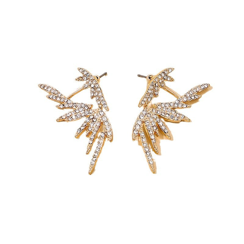 Enchanting Angel Wing Earrings by Planderful - Vienna Verve Collection