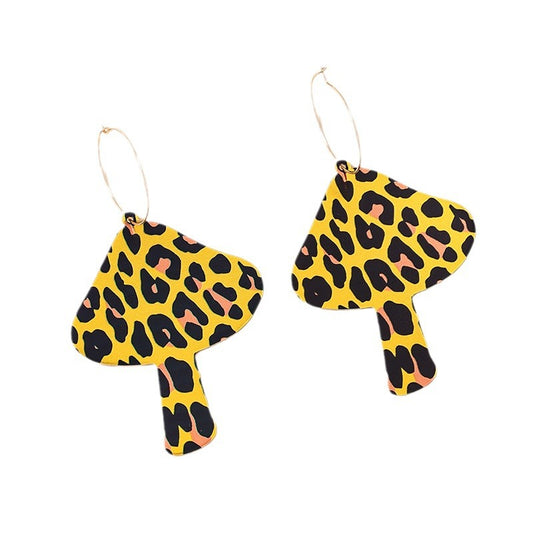 Spicy Mushroom Love Earrings - Vienna Verve Collection