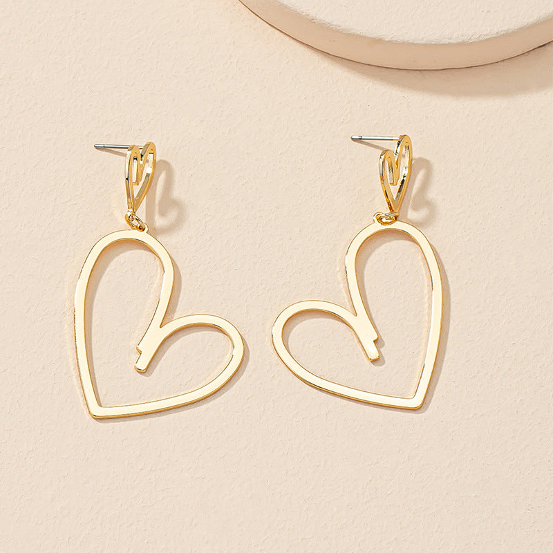 Love Line Asymmetry Earrings - Vienna Verve Collection