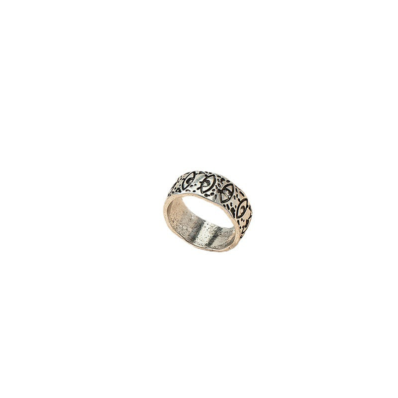 European and American Retro Devil's Eye Ring - Hip-Hop Street Style Statement Piece