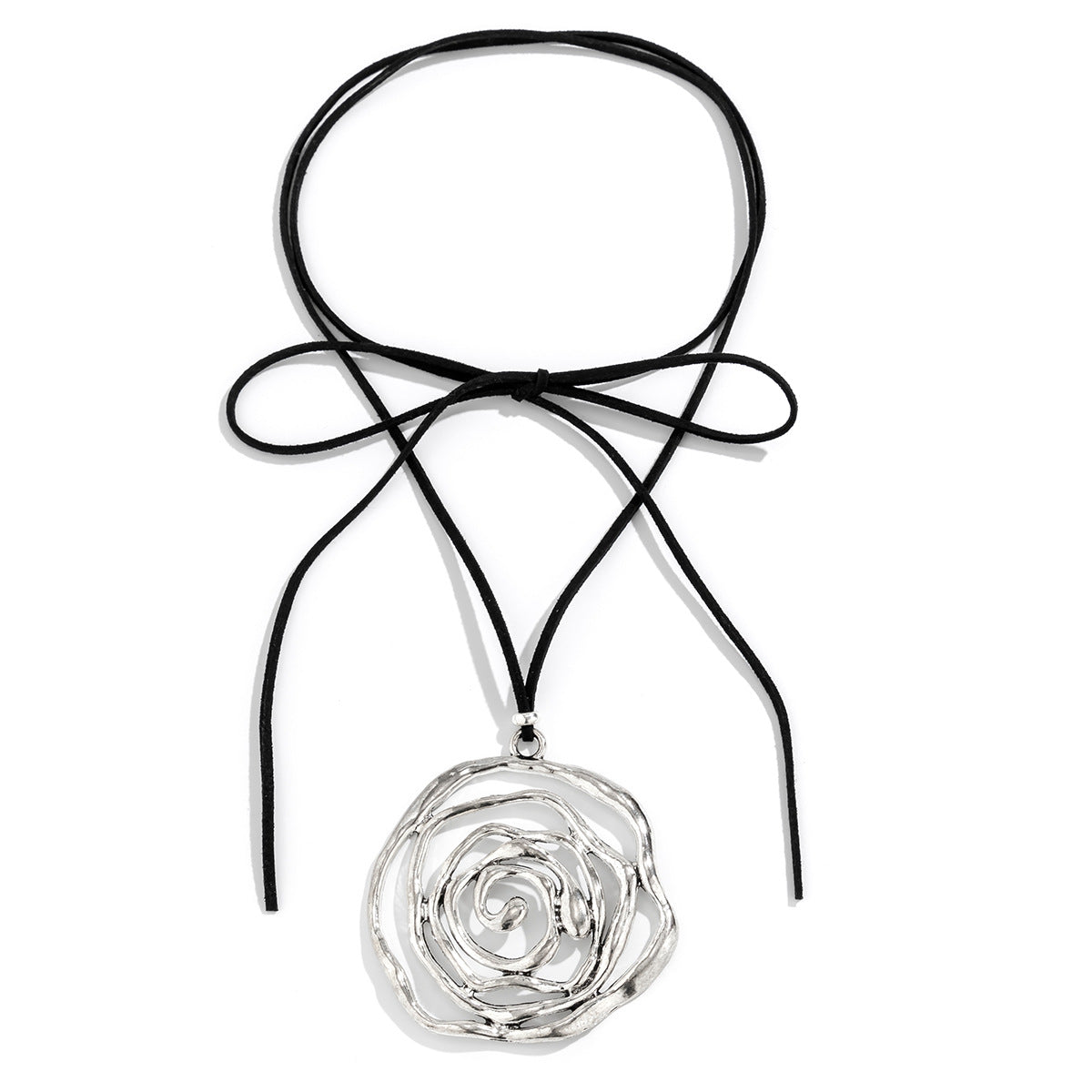 Sweet and Cool Vintage Rose Choker Necklace for Women