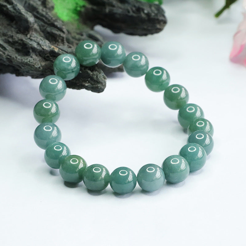 Fortune's Favor Sterling Silver Jade Bracelet