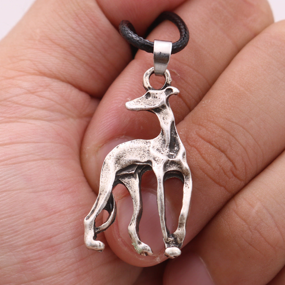 Elk Metal Necklace - European & American Fashion Pendant from Planderful Collection