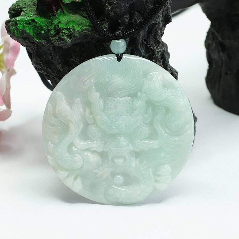 Jade Dragon Pendant from Fortune's Favor Collection