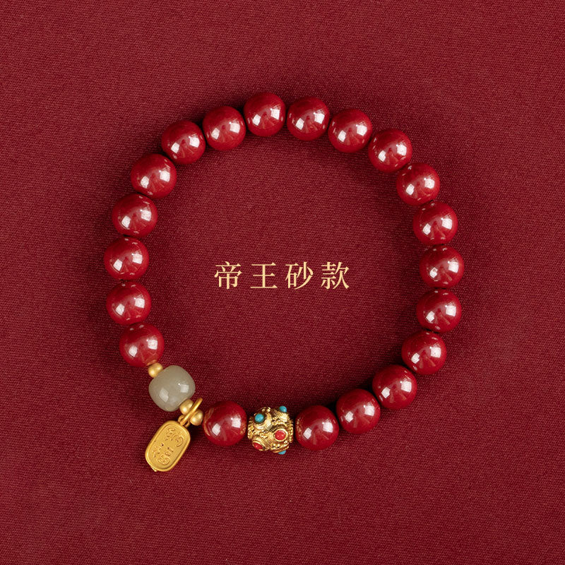 Nafu Natal Year Sterling Silver Bracelet with High-content Crystal - Blessing Collection for Girls