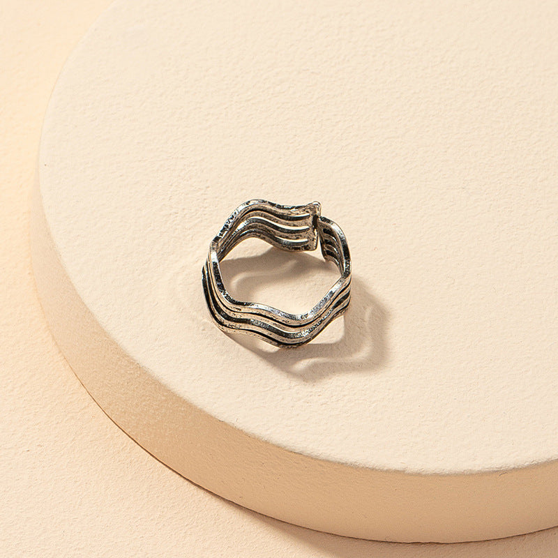 Wave Rider's Dream Metal Ring - Vienna Verve Collection