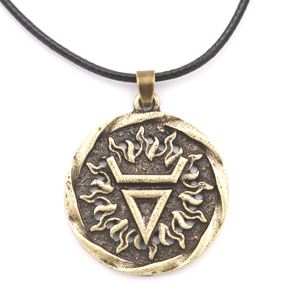 Slavic Symbol Wholesale Necklace with Veles Amulet - Norse Legacy Collection