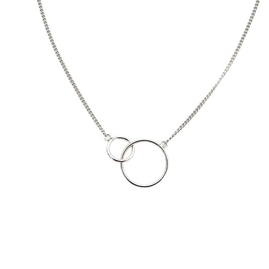 Vienna Verve Metal Circle Necklace - Wholesale INS Style Jewelry