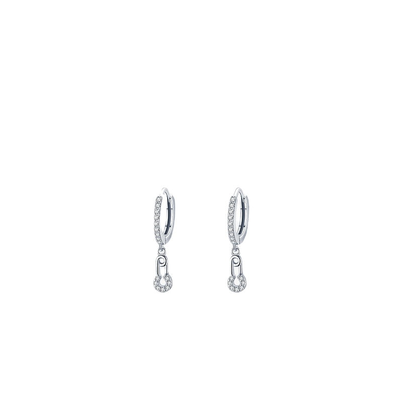 Everyday Genie Sterling Silver Zircon Earrings for Women