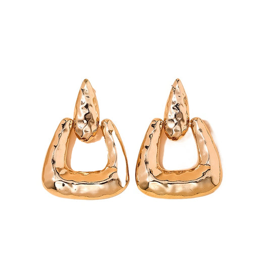 Irregular Triangle Geometric Earrings from Vienna Verve Collection