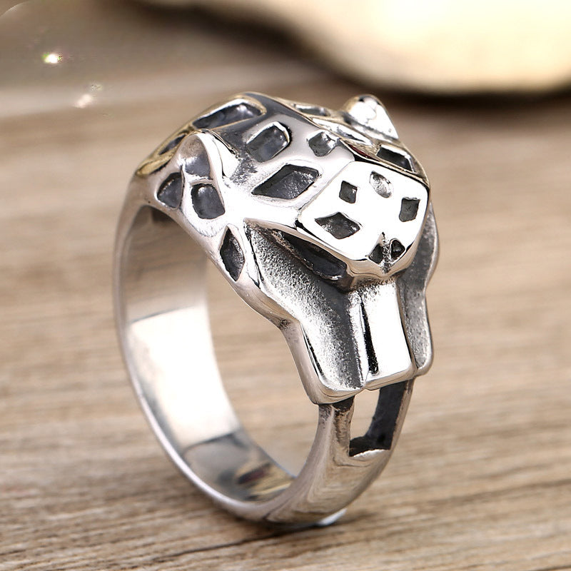 Titanium Steel Men's Ring - Stainless Steel Clearance Collection