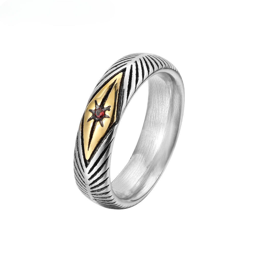 Creative Everyday Genie Titanium Steel Ring