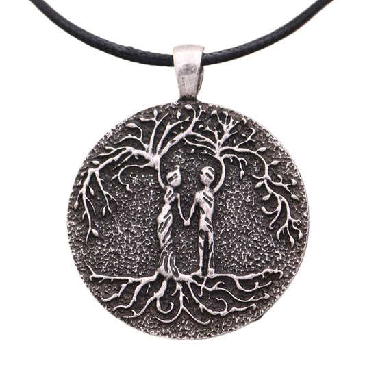 Viking Pirate Tree of Life Pendant Necklace - Norse Legacy Collection